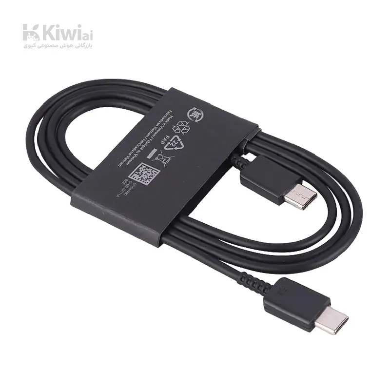 کابل سرکارتنی USB-C به USB-C سامسونگ EP-DN980 یک متری 25 وات (ویتنام) (اصلی) — تصویر ۶