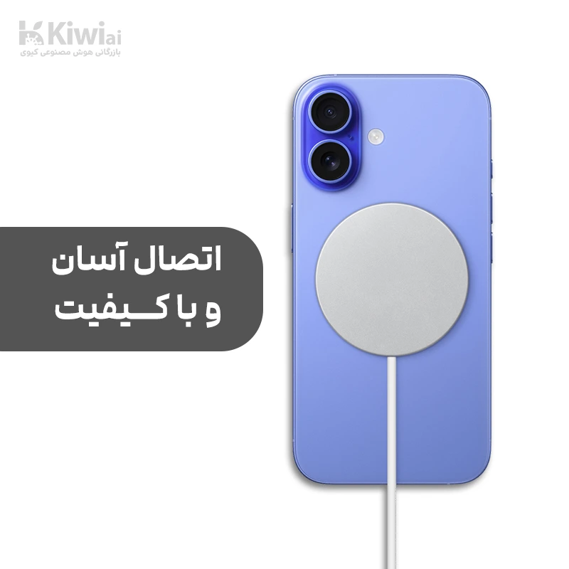 شارژر بی سیم اپل (عمده پک ۱۰ عددی) مدل MagSafe — تصویر ۵