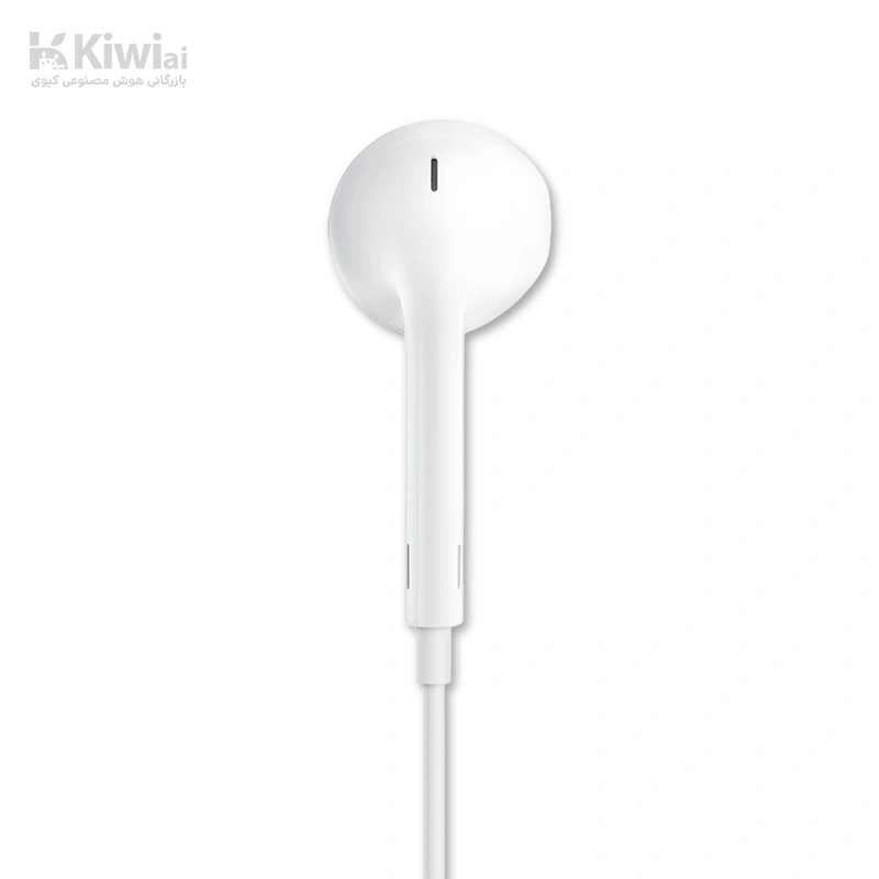 هندزفری با سیم اپل (عمده پک ۱۰ عددی) کانکتور لایتنینگ Lightning Earpods — تصویر ۴