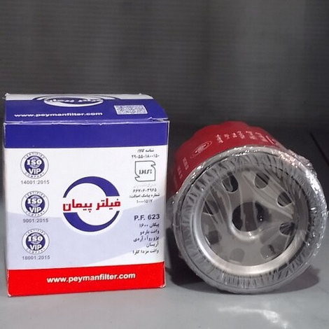فیلتر روغن پیمان پیکان 16000 طرح جدید کد فنی PF623 — تصویر ۲