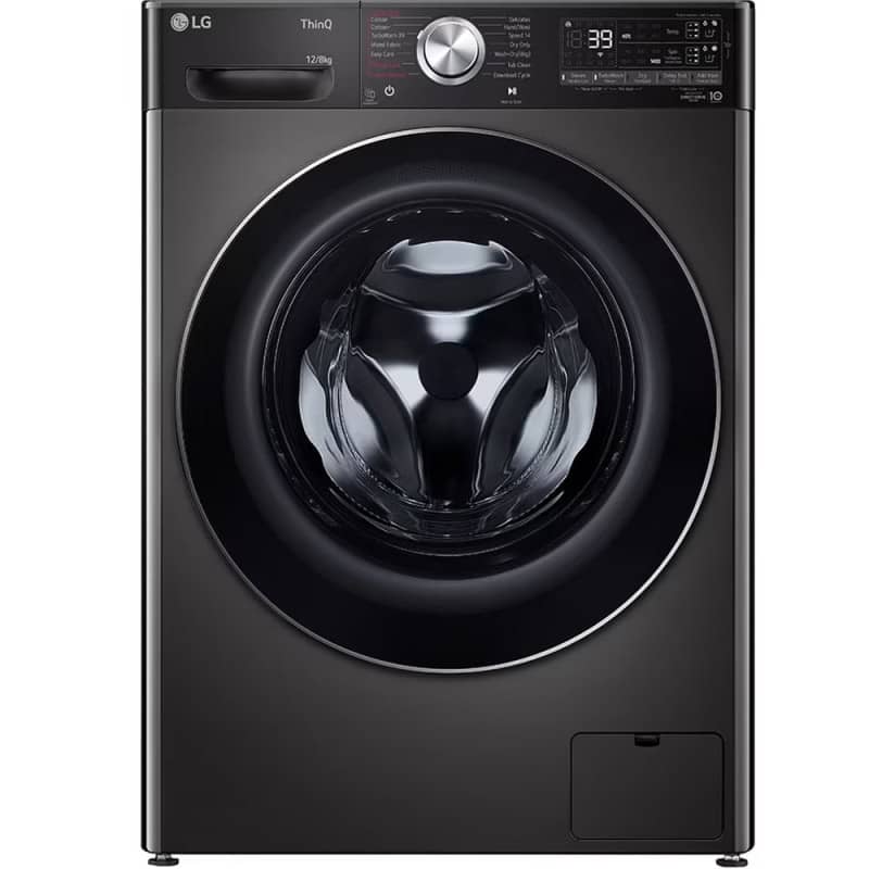ماشین لباسشویی ال جی V9 ظرفیت ۱۲/۸ کیلو