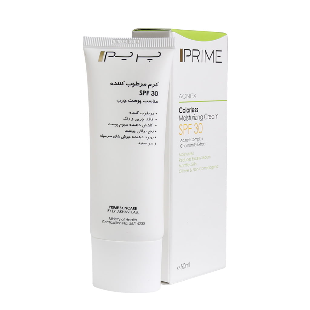 کرم مرطوب کننده آکنس SPF30 پرایم