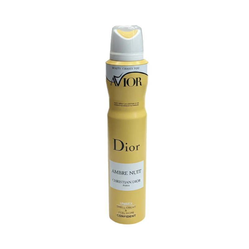 اسپری بدن اویور مدل Dior AMBRW NUIT