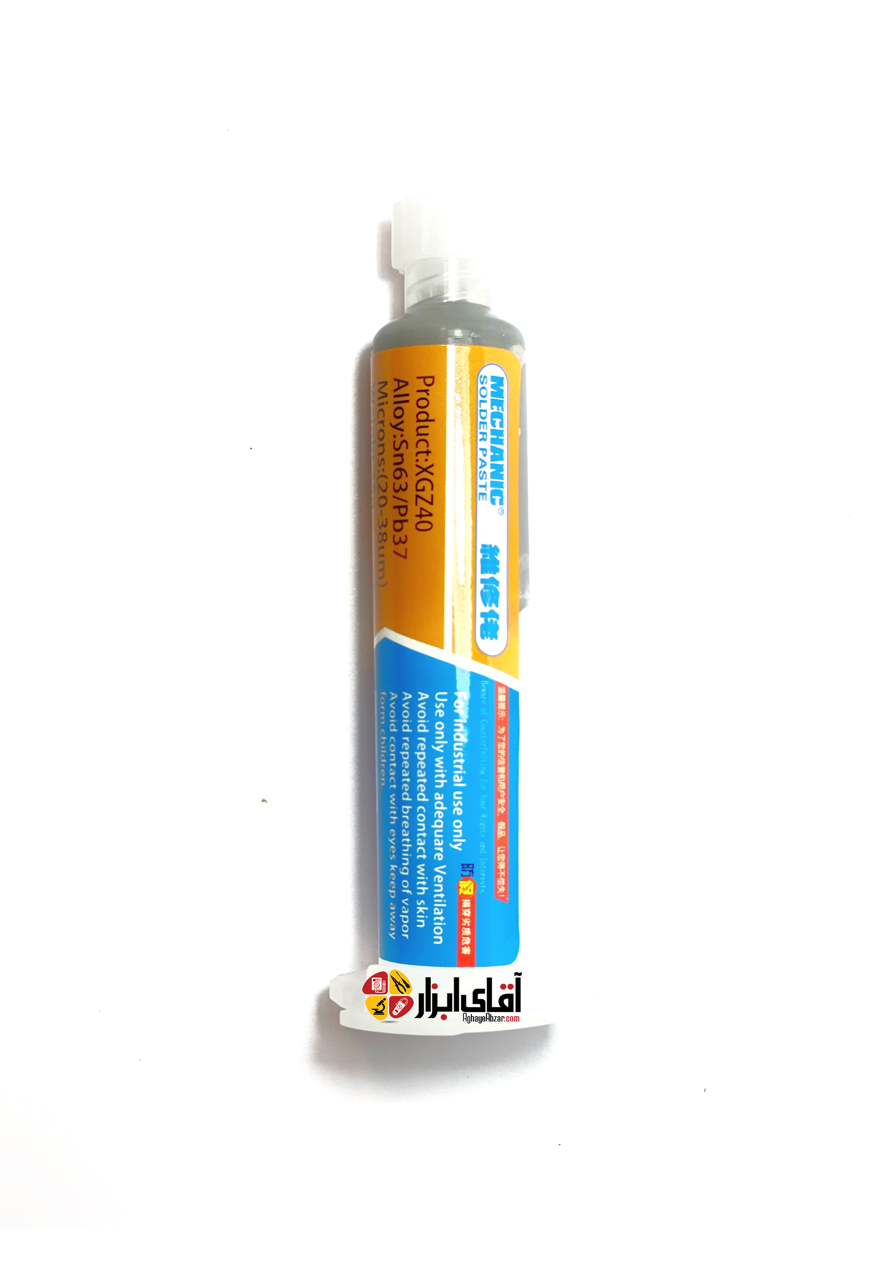 خمیر قلع سرنگی مکانیک MECHANIC XGZ40 — تصویر ۲