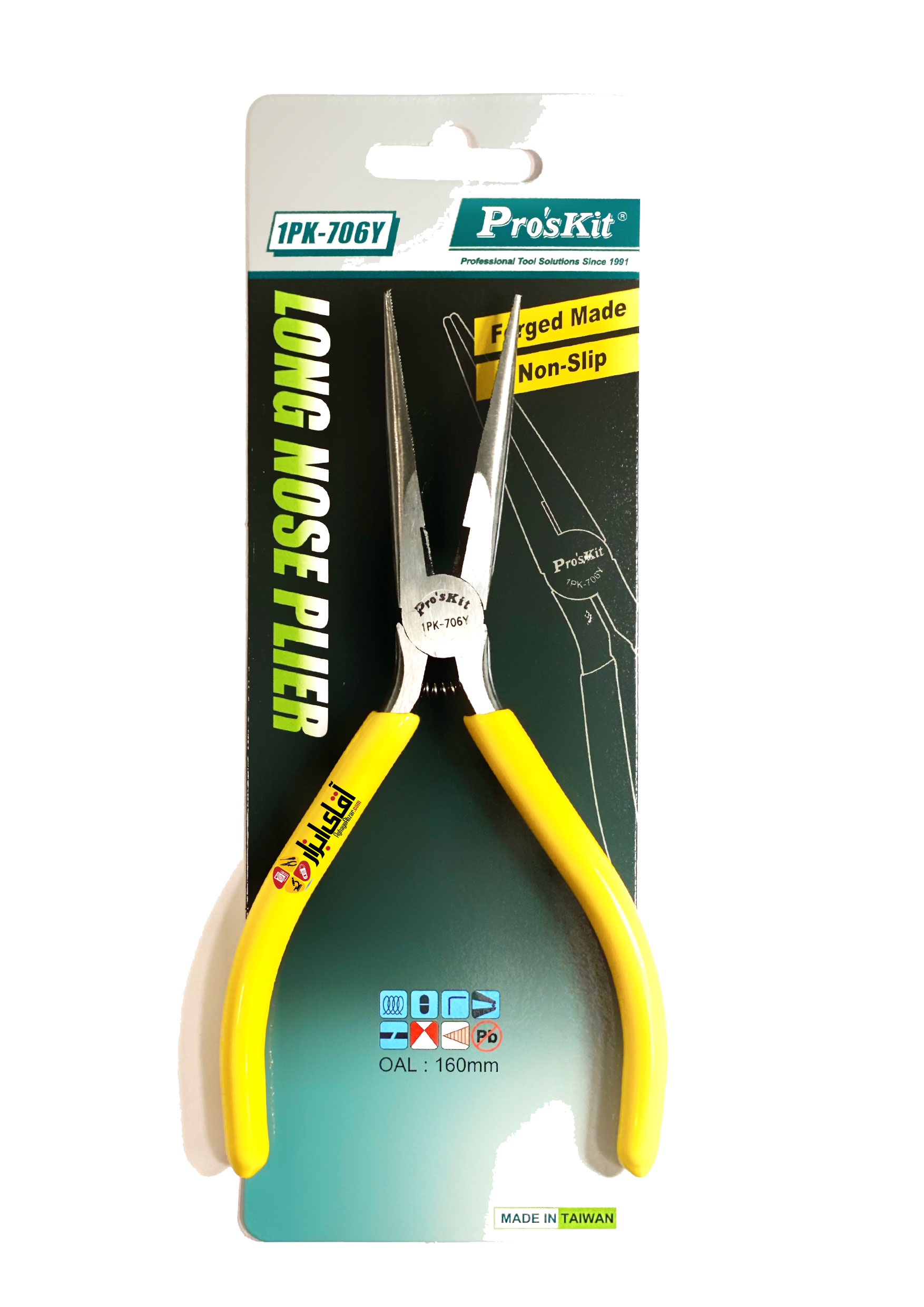 دم باریک بلند پروسکیت ProsKit 1PK-706Y — تصویر ۳