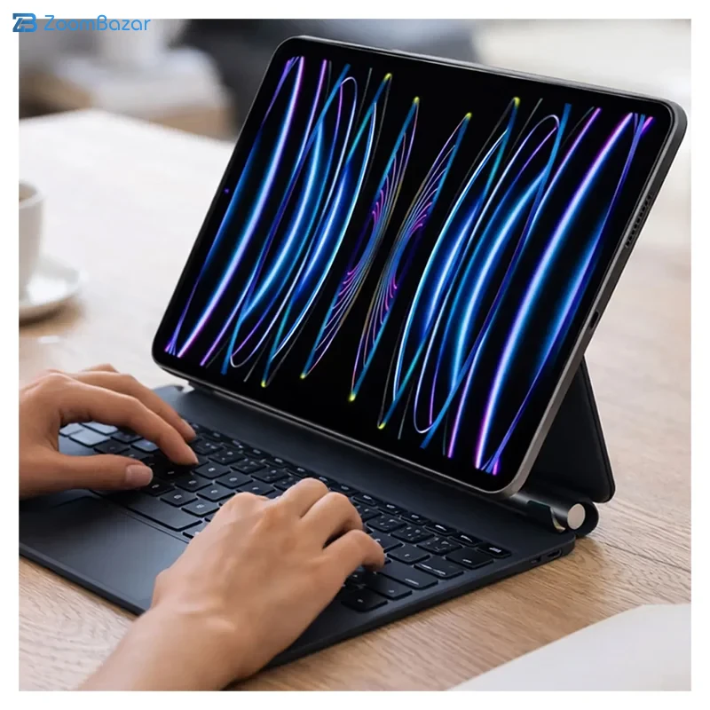 کیف کیبورد دار ایکس او مدل KB-10 مخصوص آیپد 12.9 اینچ — تصویر ۷