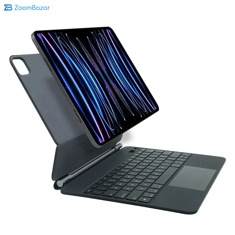 کیف کیبورد دار ایکس او مدل KB-10 مخصوص آیپد 12.9 اینچ — تصویر ۴