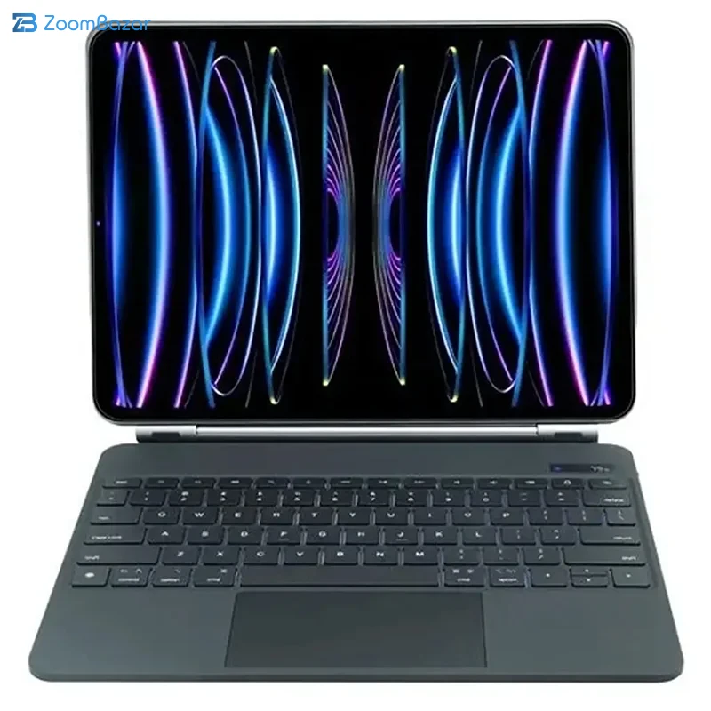 کیف کیبورد دار ایکس او مدل KB-10 مخصوص آیپد 12.9 اینچ — تصویر ۶