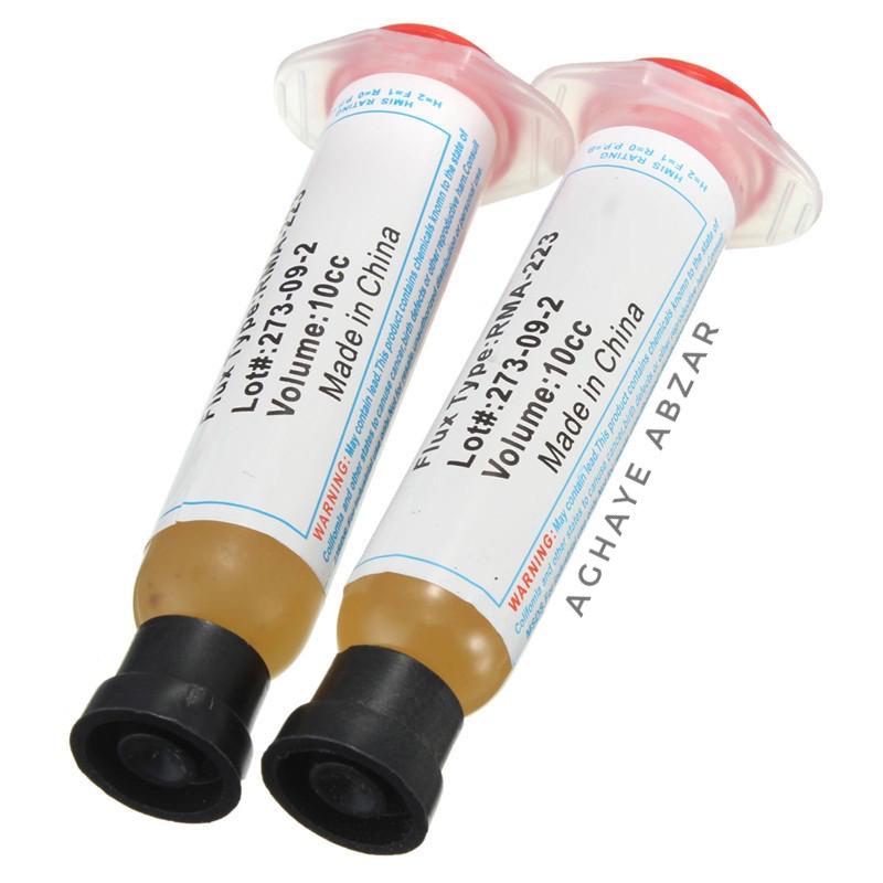 خمیرفلاکس سرنگی طرح AMTECH RMA-223 — تصویر ۲