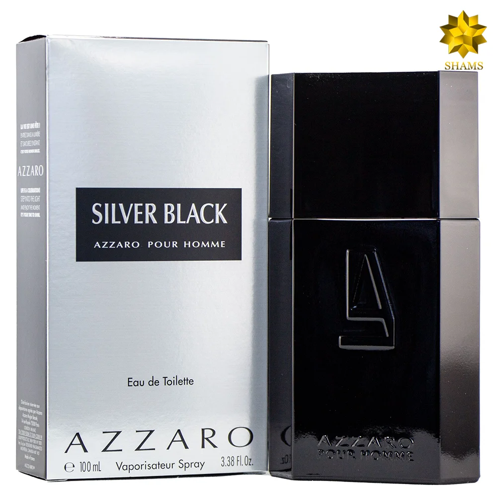 Azzaro Silver Black Edt 100ml — تصویر ۳