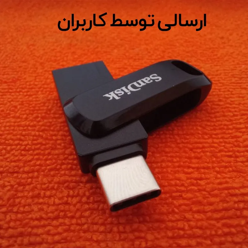 فلش مموری سن دیسک USB 3.1 مدل Ultra Dual Drive Go Type-C ظرفیت 32 گیگابایت — تصویر ۵