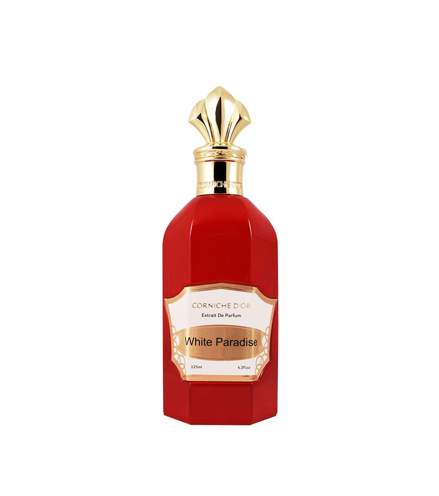 عطر زنانه کورنیش دوق وایت پارادایز اکستریت د پرفیوم – Corniche Dor White Paradise Extrait De Parfum — تصویر ۲