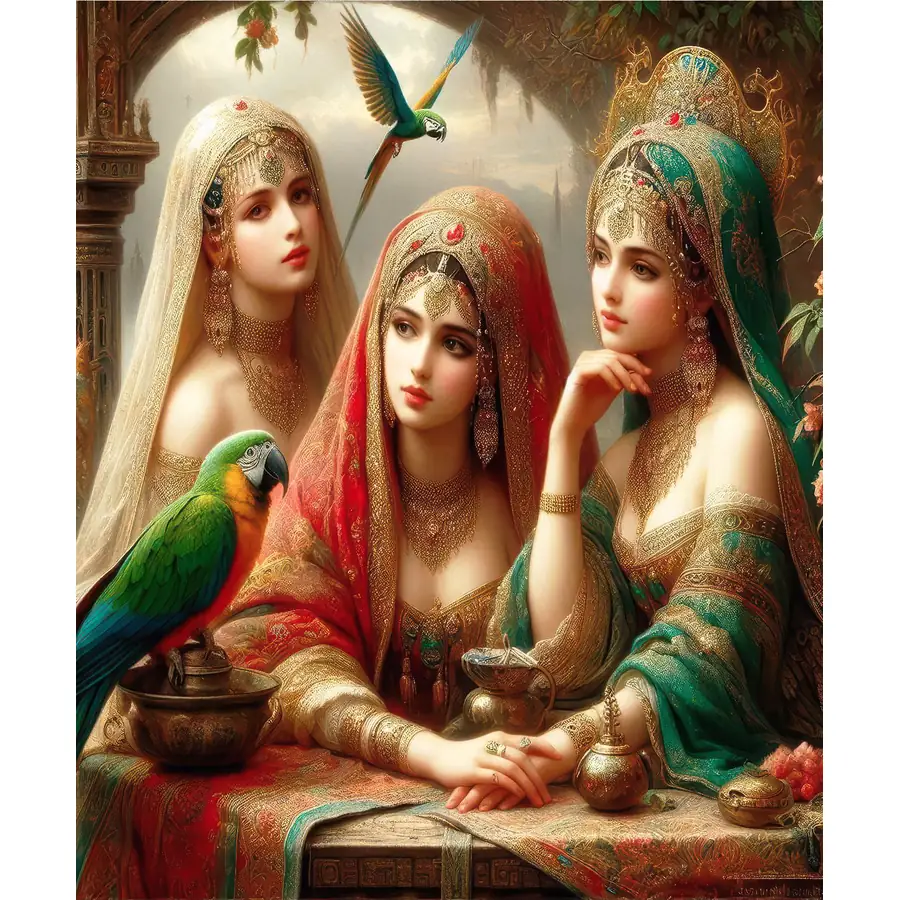 تابلو فرش و دیوارکوب هانوکس کد 4486-1