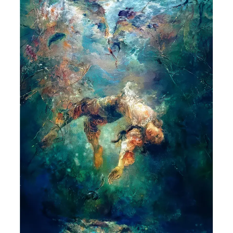 تابلو فرش و دیوارکوب هانوکس کد 1991-1 — تصویر ۲