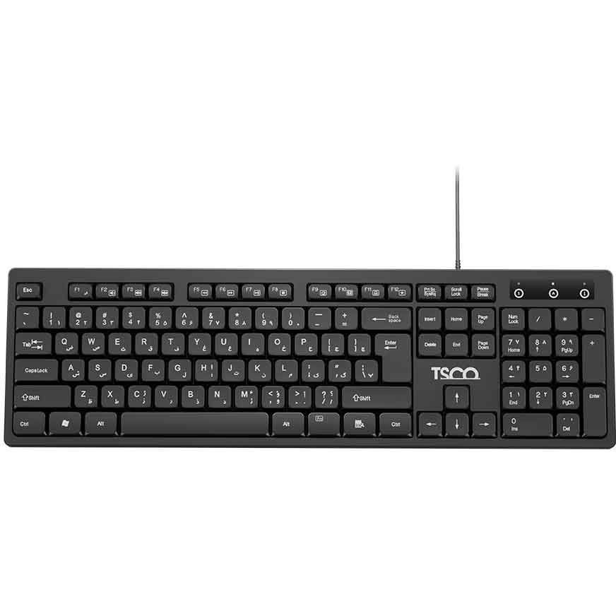 کیبورد باسیم تسکو مدل TSCO TK8072