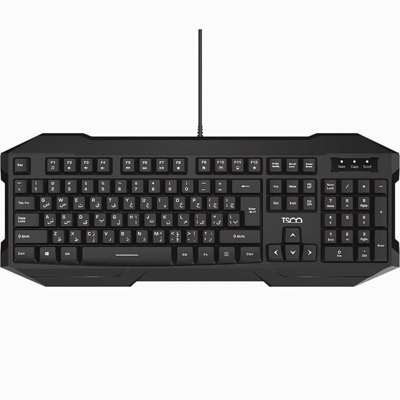 کیبورد باسیم تسکو مدل TSCO TK 8041