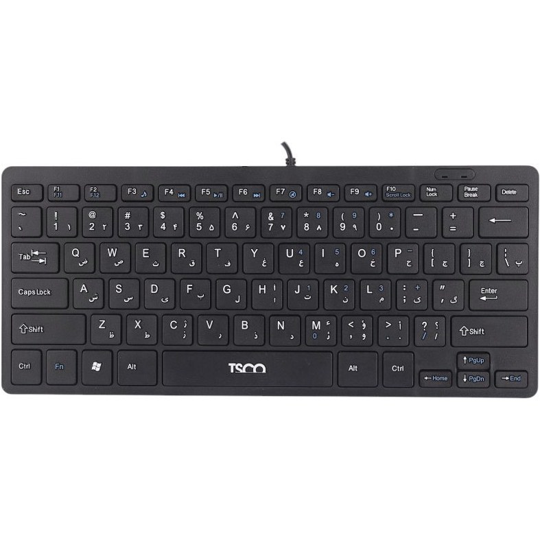 کیبورد باسیم تسکو مدل TSCO TK 8044