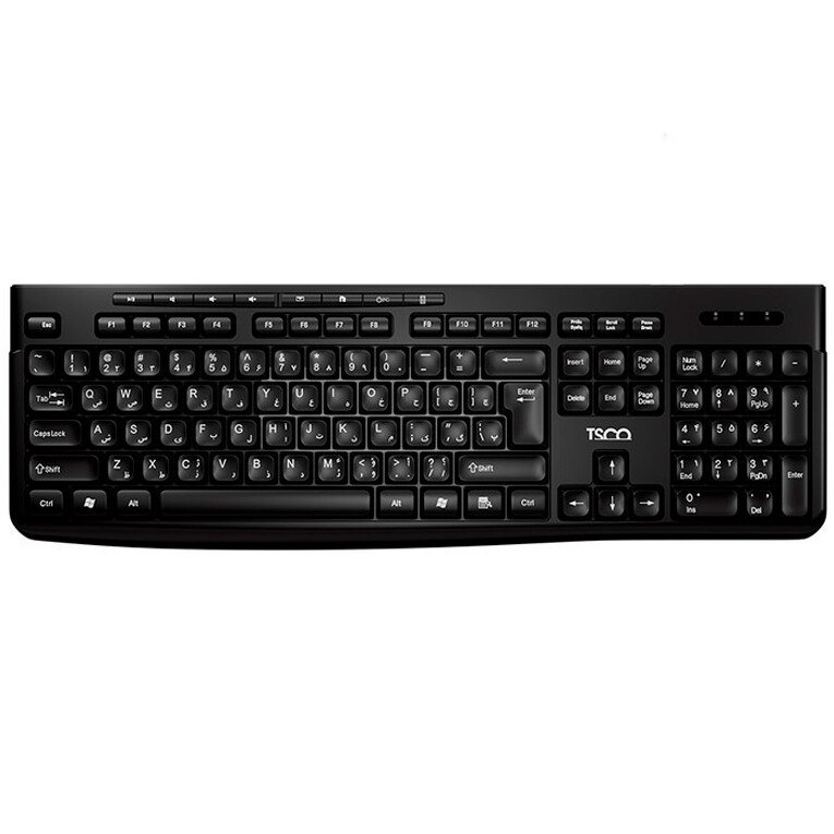 کیبورد بی سیم تسکو مدل TSCO TK7007W Wireless Keyboard