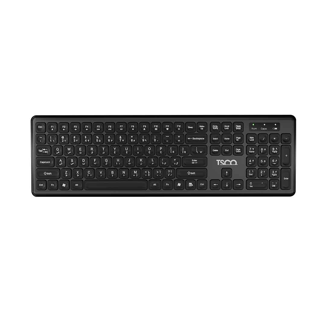 کیبورد بی سیم تسکو مدل TSCO TK7005W Wireless Keyboard