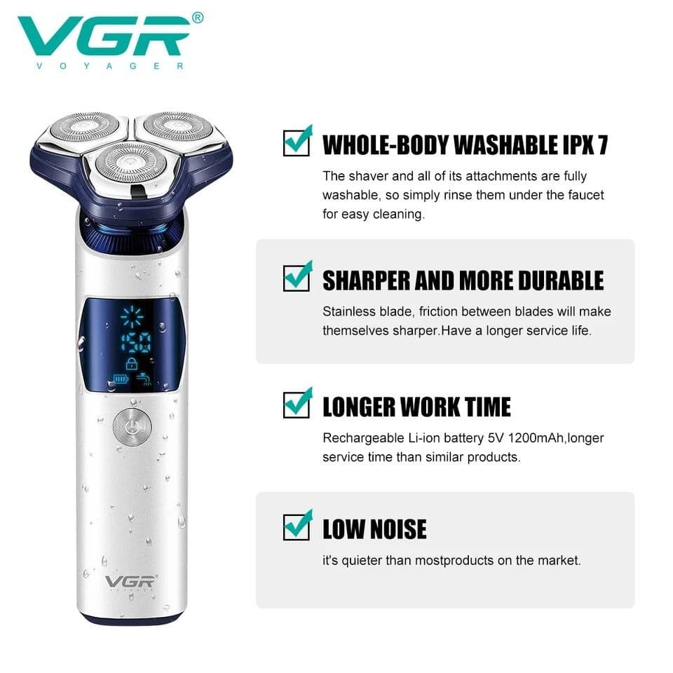 ریش تراش وی جی ار مدل V-328 — تصویر ۴