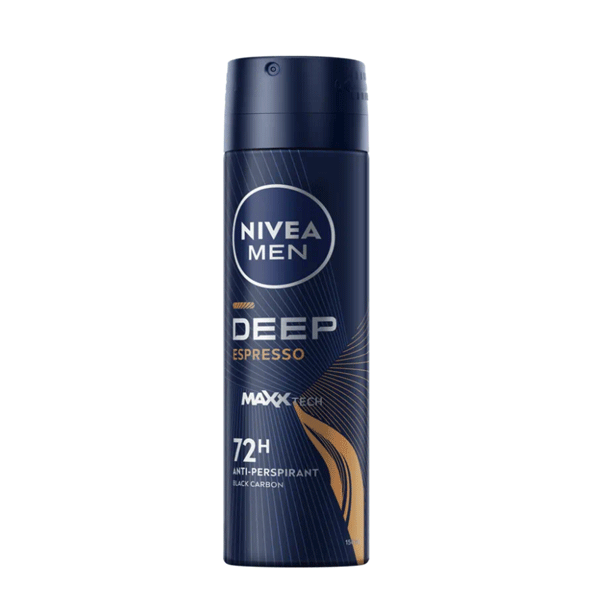 اسپری ضد تعریق مردانه نیوا مدل nivea men deep espresso maxxtech