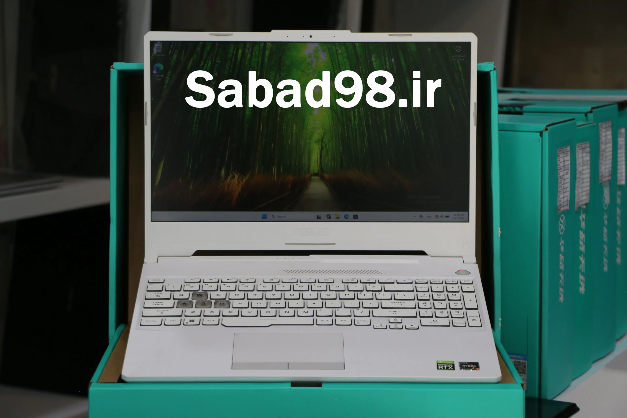 لپ تاپ Asus TUF FA506 Ryzen 7 5800H | 16GB | SSD 512GB | RTX 3060 6GB | 15.6 inch FHD + Box