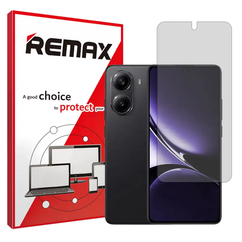 گلس شیائومی Redmi Turbo 4 مدل هیدروژلی شفاف برند ریمکس