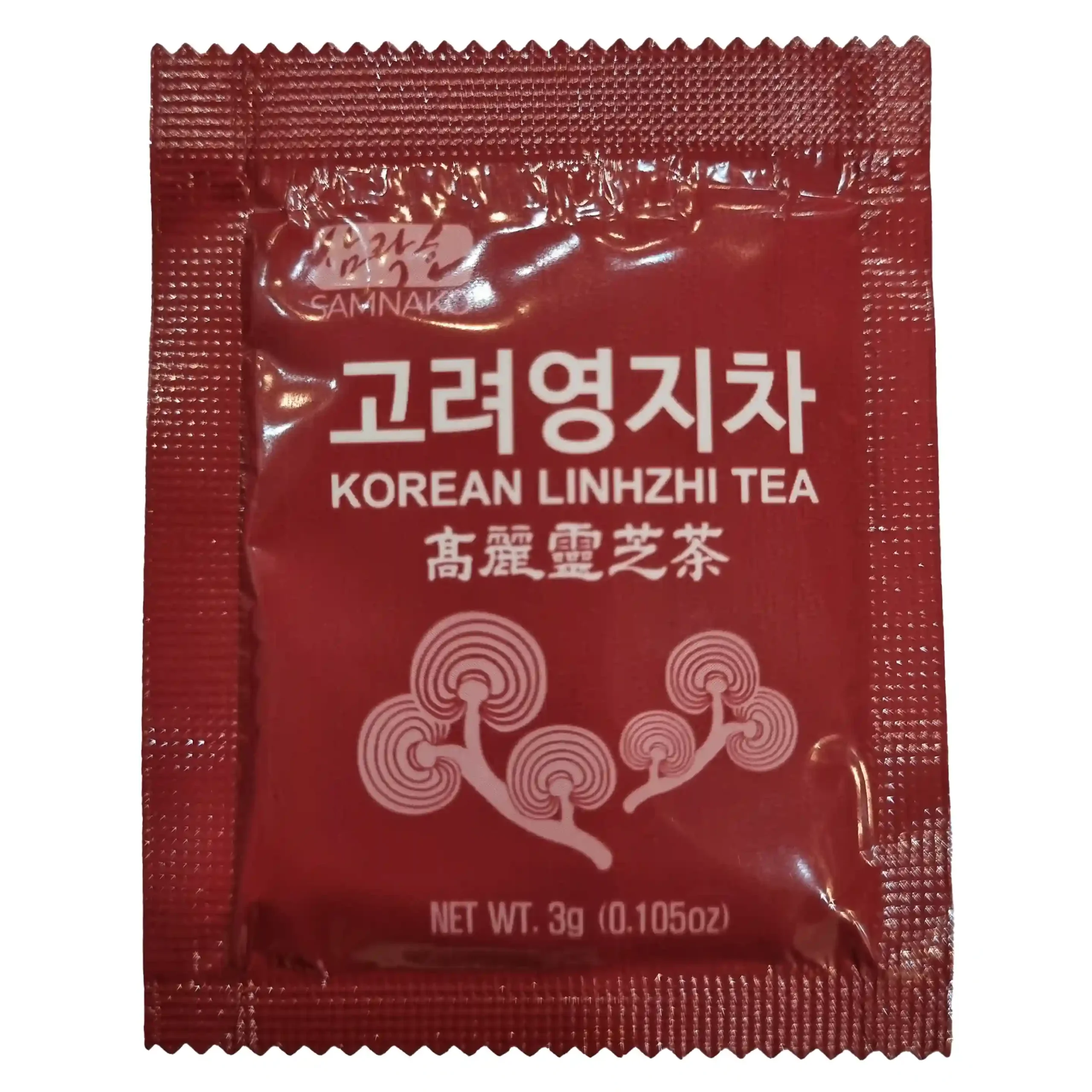 چای گانودرما کره ای اصل (ساشه 3 گرمی) Korean Ganoderma Longevity Mushroom Korean Linhzhi Tea