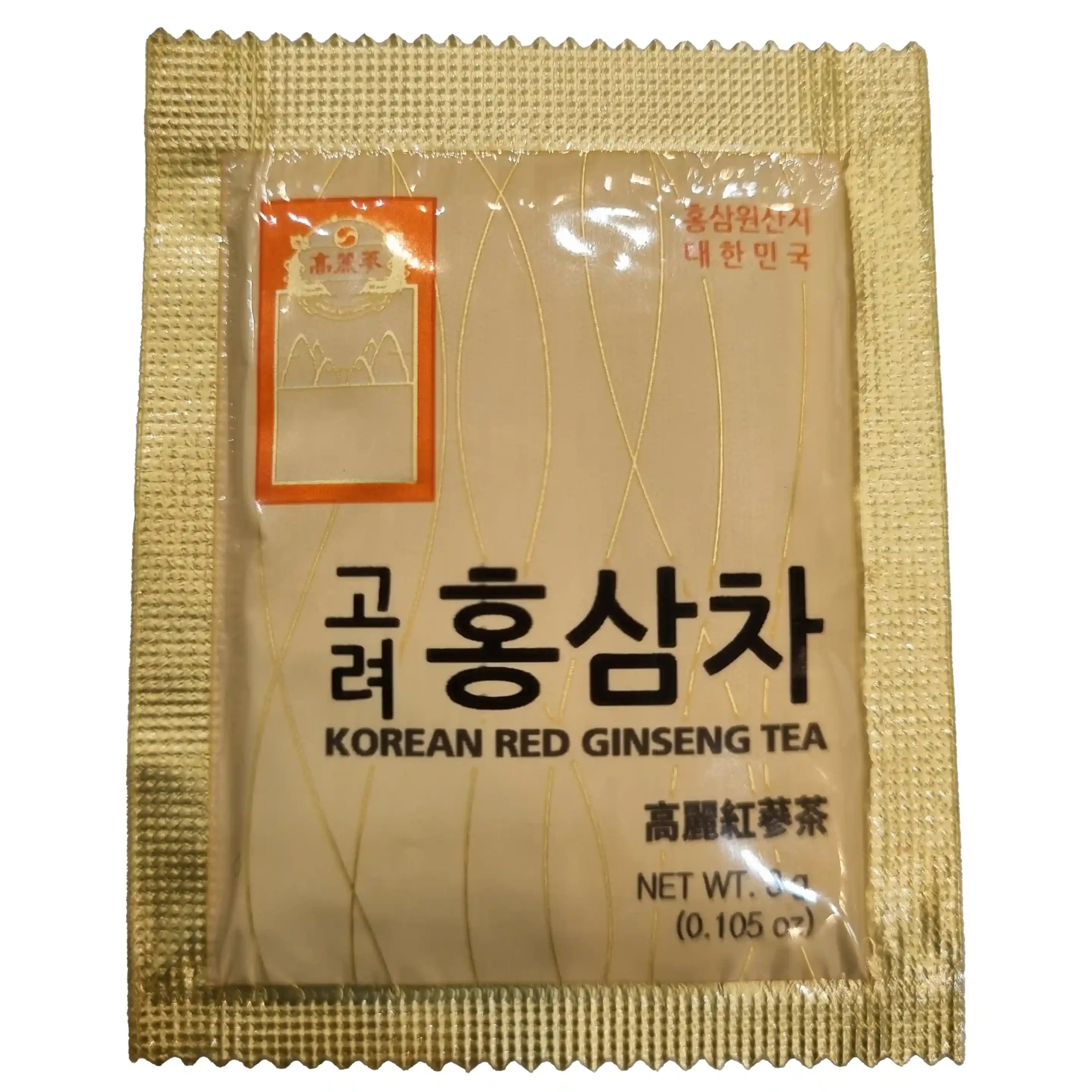 چای جینسینگ قرمز کرهای اصل (ساشه 3 گرمی) Korean Red Ginseng Tea