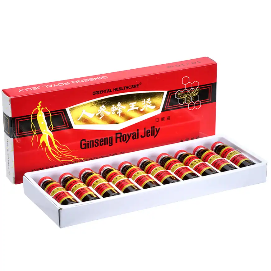 مکمل خوراکی جینسنگ و رویال ژل (یک شیشه 10 میل) Ginseng Royal Jelly