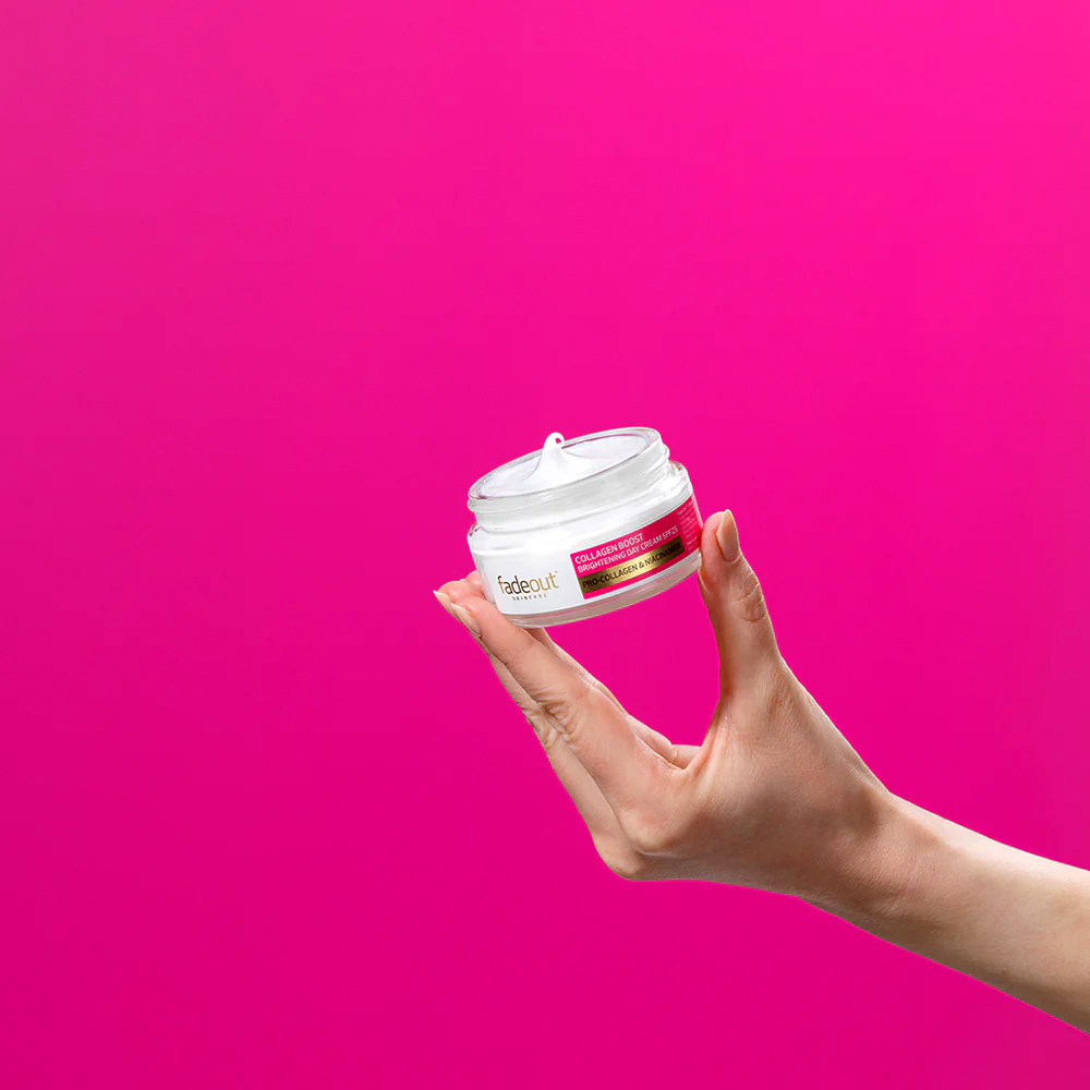 کرم روز روشن کننده و کلاژن ساز فیداوت 75 میل Fadeout Collagen Boost Whitening Day — تصویر ۵