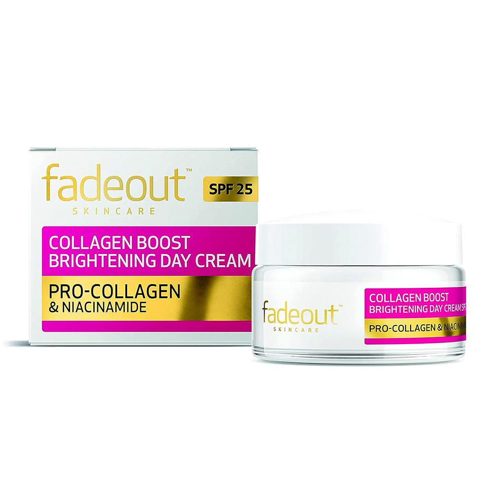 کرم روز روشن کننده و کلاژن ساز فیداوت 75 میل Fadeout Collagen Boost Whitening Day — تصویر ۲