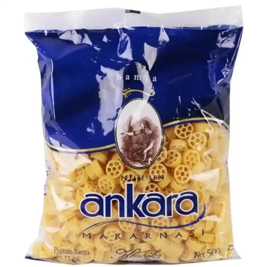 ماکارونی آنکارا مدل بامیه 500 گرمی Ankara Makarna Bamya