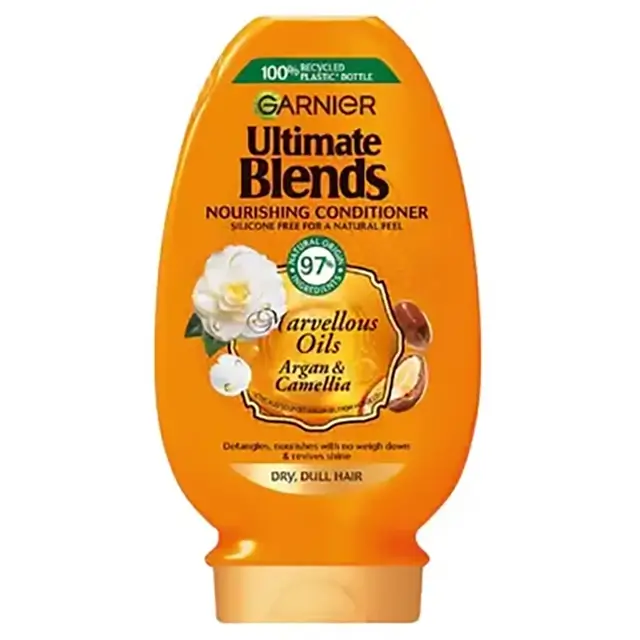 نرم کننده (کاندیشنر) مو گارنیه با عصاره کاملیا و روغن آرگان 400 میل Garnier Ultimate Blends Argan & Camellia Conditioner