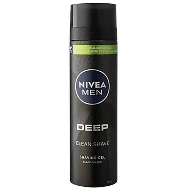 ژل اصلاح صورت نیوا دیپ 200 میل Nivea Deep Clean Shave Shaving Gel