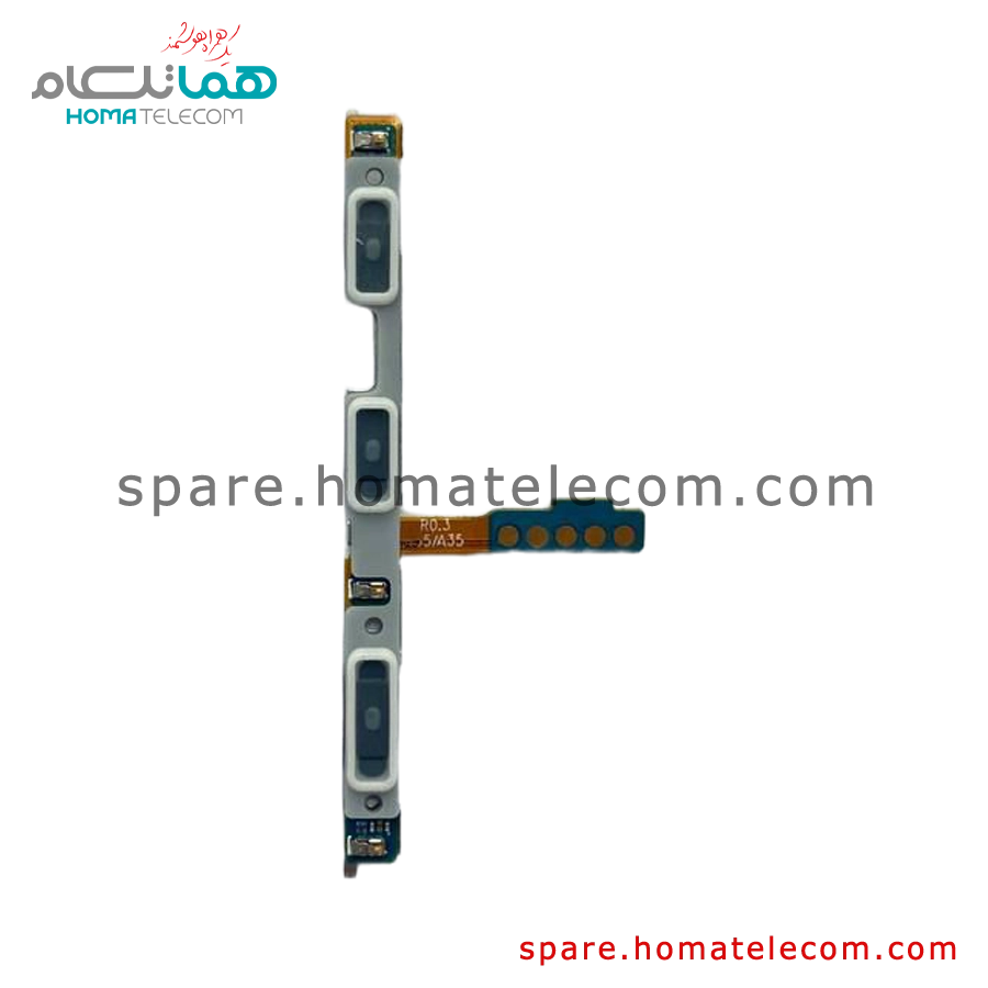 کابل فلت کلید پاور و ولوم صدا سامسونگ گلکسی آ 35 / آ 55 فایو جی