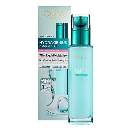 ژل آبرسان 72 ساعته لورال پوست خشک و حساس Loreal