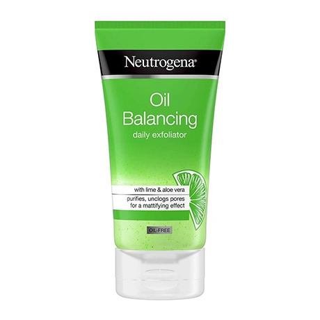 ژل اسکراب لیمو و آلوئه ورا نوتروژینا Neutrogena Oil Balancing