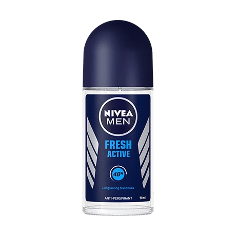 دئودورانت رولی مردانه فرش اکتیو NIVEA fresh active deodorant