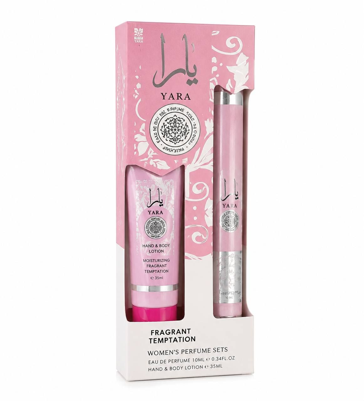 پک هدیه عطر و کرم مرطوب کننده یارا Yara