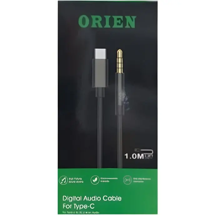 کابل AUX TO TYPE-C ORIEN 1M اورین