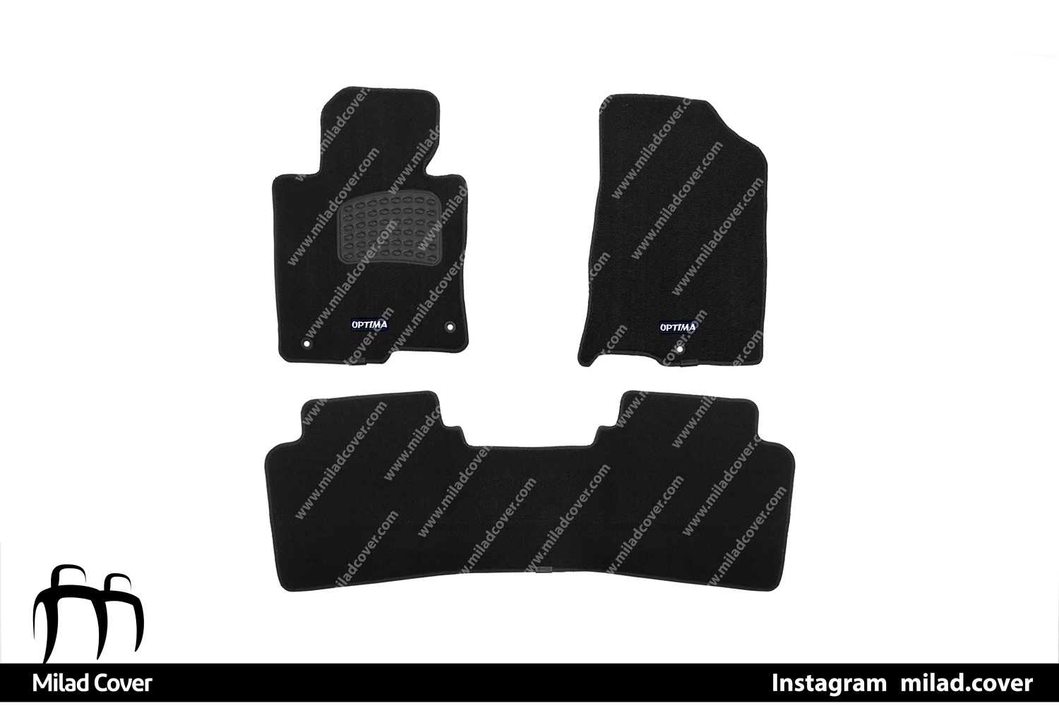 کفپوش موکت کیا اپتیما K5 2024 رنگ مشکی