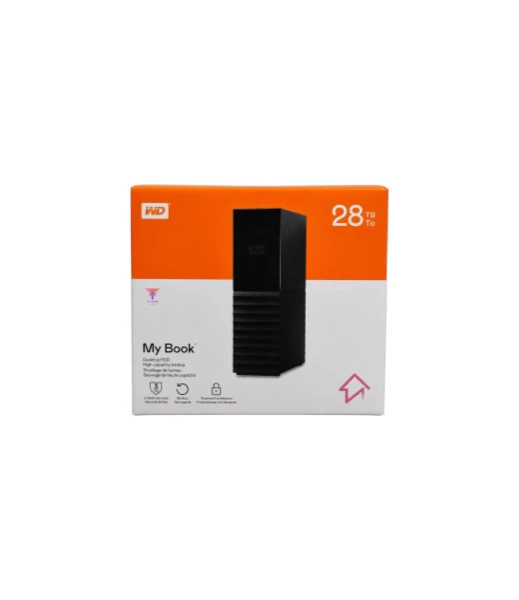 هارد اکسترنال 28 ترابایت وسترن مدل مای بوک HDD EXTERNAL WESTERN MYBOOK 28TB