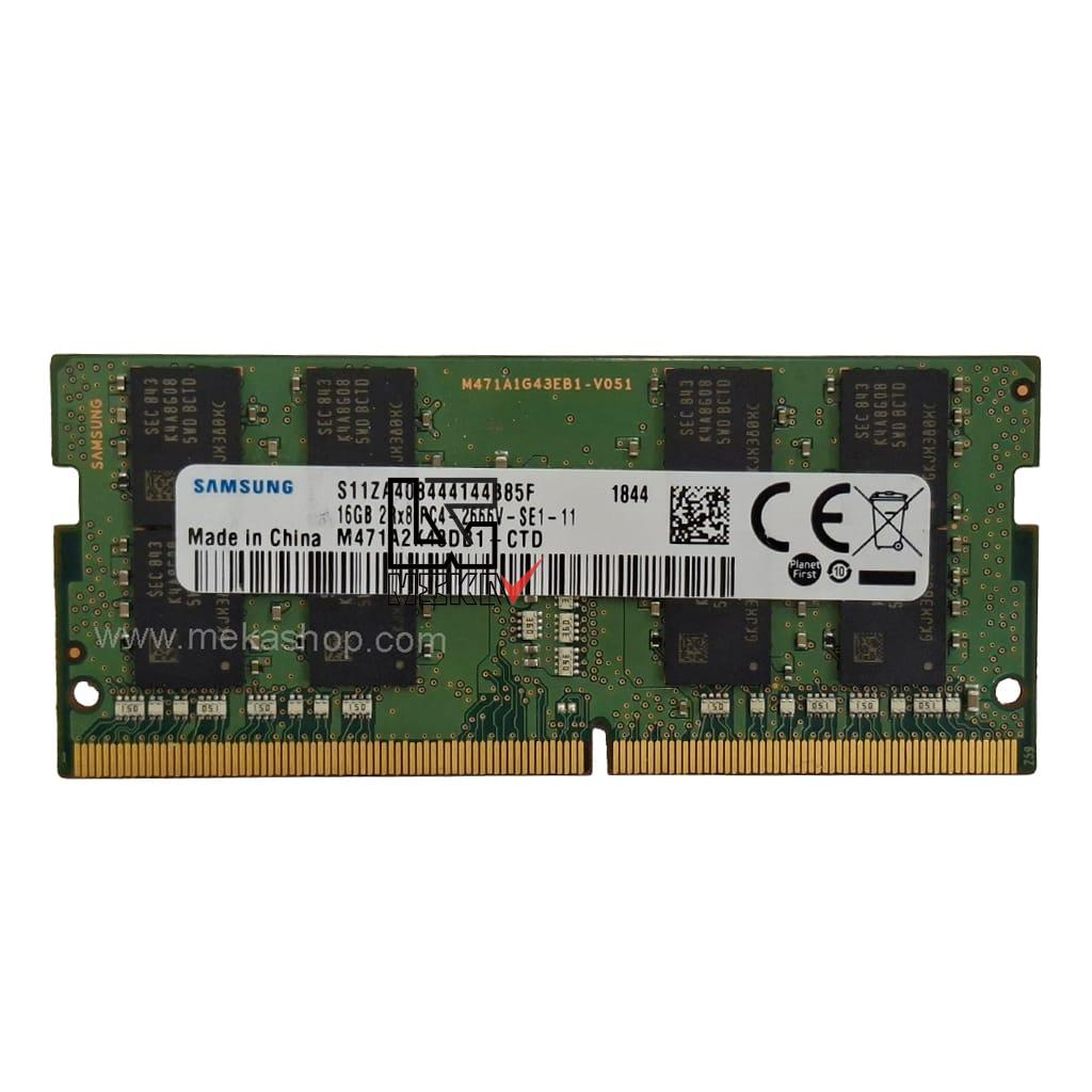 رم لپ تاپ سامسونگ Sumsung DDR4 2666MHz PC4 CL19 16GB