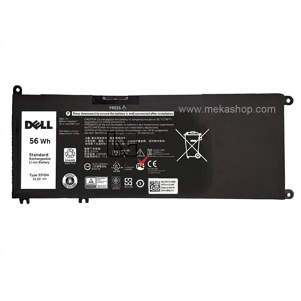 باتری اورجینال لپ تاپ Dell Inspiron 17-7778 مدل 33YDH