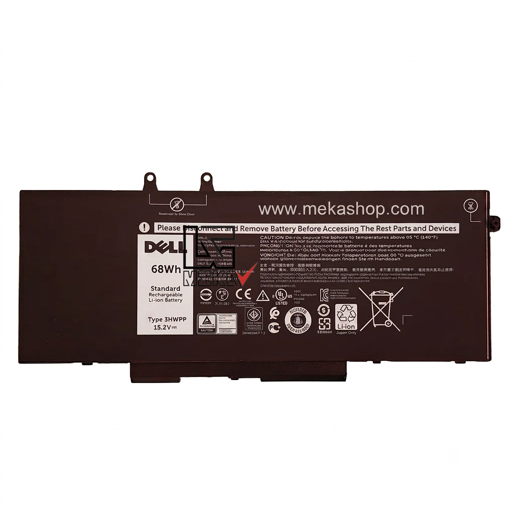 باتری اورجینال لپ تاپ دل Dell Latitude 5410 مدل 3HWPP