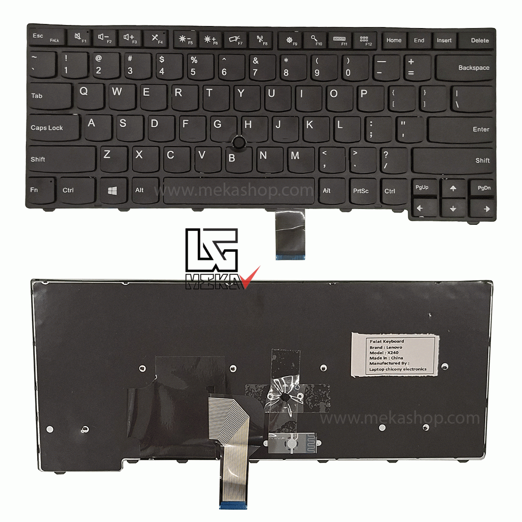 کیبورد لپ تاپ لنوو Lenovo Thinkpad E440