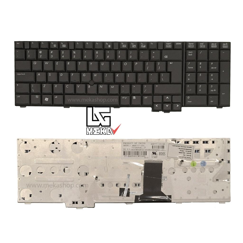 کیبورد لپ تاپ اچ پی Hp Elitebook 8730