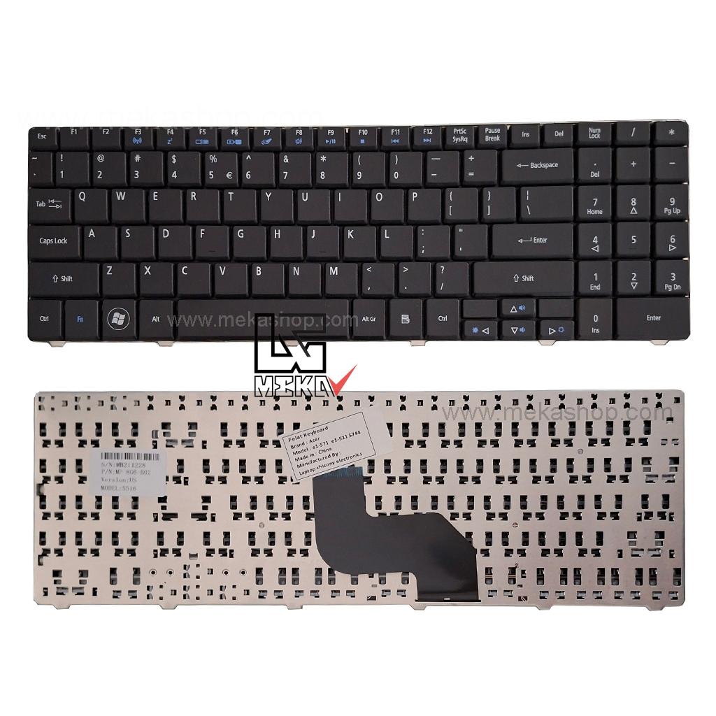کیبورد لپ تاپ ایسر Acer Aspire 5732