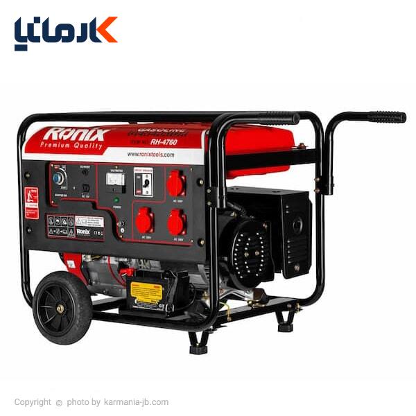 موتور برق رونیکس 6 کیلو وات مدل RH-4760 — تصویر ۸